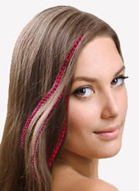 feather hairextensions